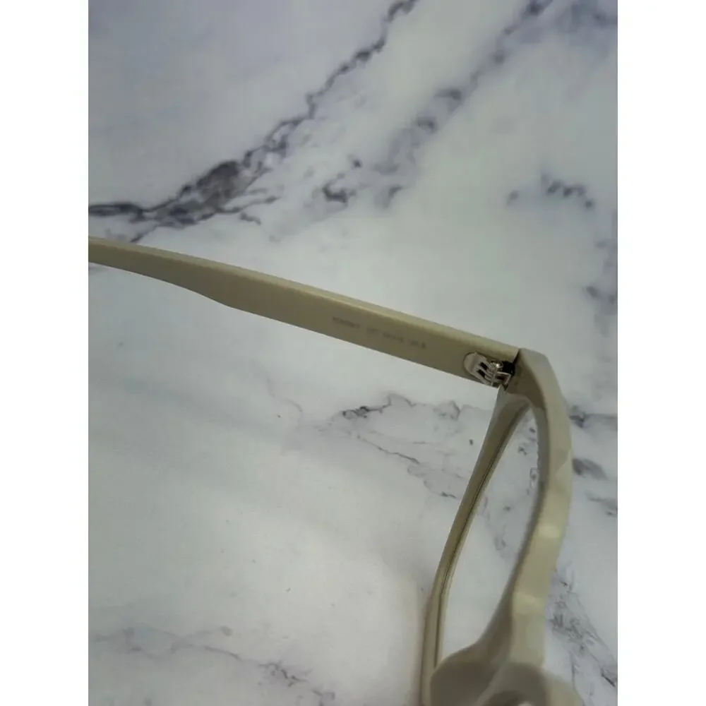 NEW Fendi FE50087I Bone White Oversized Square Eyeglasses Frames